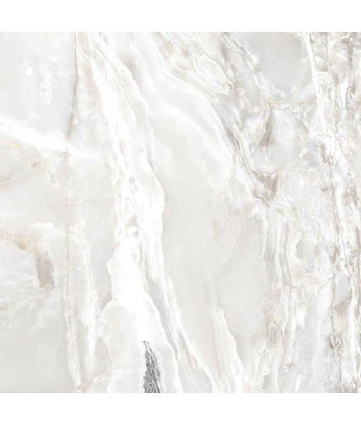 Керамогранит  ONYX&MORE WHITE BLEND SATIN 6MM 80x80 RET