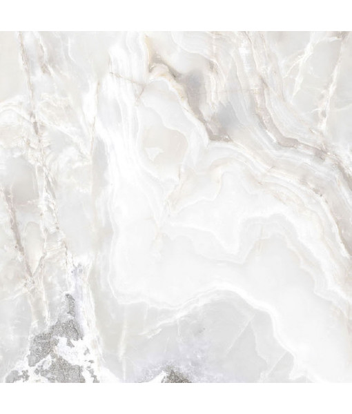 Керамогранит  ONYX&MORE WHITE BLEND SATIN 6MM 80x80 RET