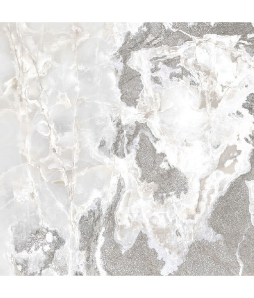 Керамогранит  ONYX&MORE WHITE BLEND SATIN 6MM 80x80 RET