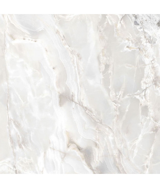 Керамогранит  ONYX&MORE WHITE BLEND SATIN 6MM 80x80 RET