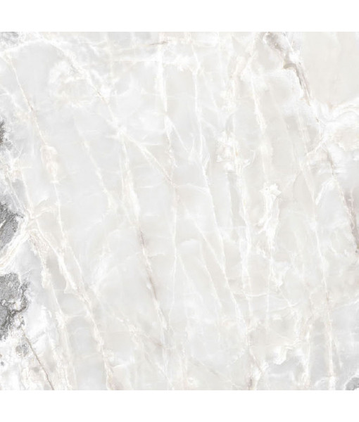 Керамогранит  ONYX&MORE WHITE BLEND SATIN 6MM 80x80 RET