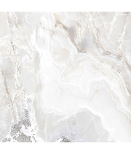 Керамогранит  ONYX&MORE WHITE BLEND SATIN 6MM 80x80 RET