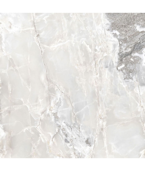 Керамогранит  ONYX&MORE WHITE BLEND SATIN 6MM 80x80 RET