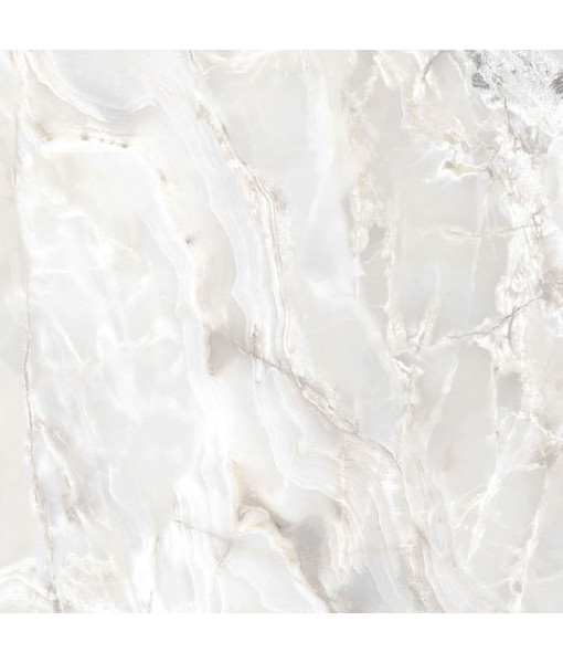Керамогранит  ONYX&MORE WHITE BLEND SATIN 6MM 80x80 RET