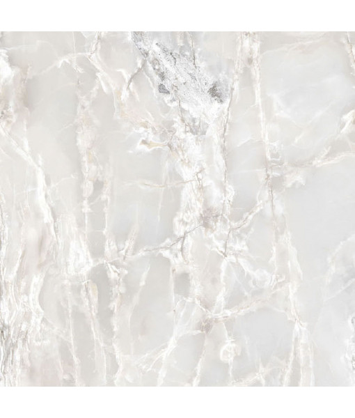Керамогранит  ONYX&MORE WHITE BLEND SATIN 6MM 80x80 RET