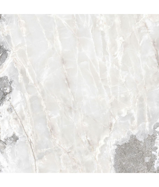 Керамогранит  ONYX&MORE WHITE BLEND SATIN 6MM 80x80 RET