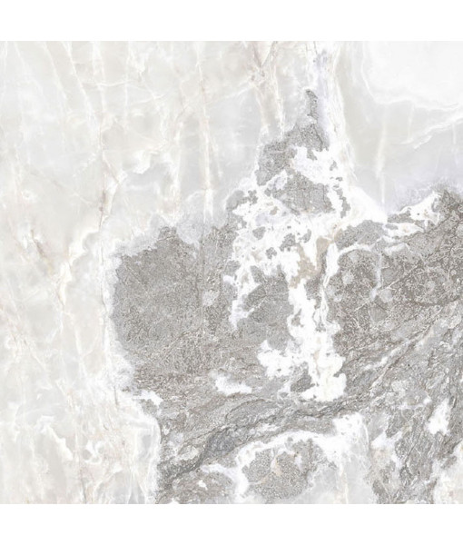 Керамогранит  ONYX&MORE WHITE BLEND SATIN 6MM 80x80 RET
