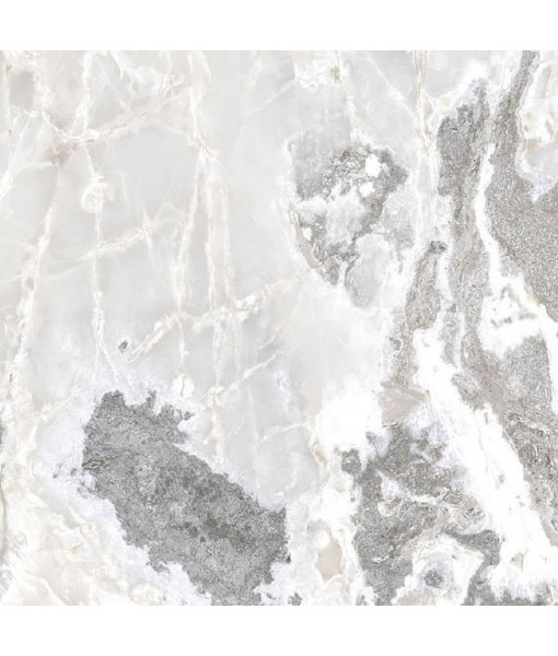 Керамогранит  ONYX&MORE WHITE BLEND SATIN 6MM 80x80 RET