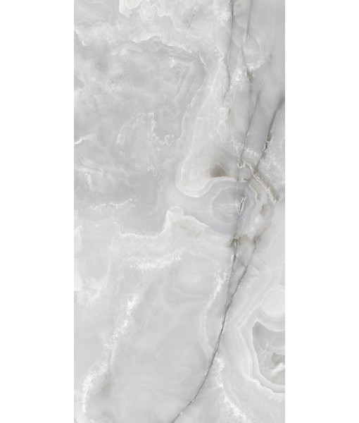 Керамогранит  ONYX&MORE SILVER ONYX GLO 6MM R  60x120