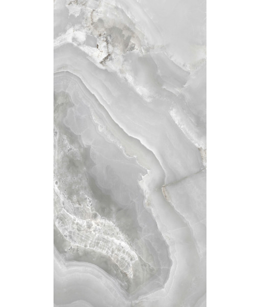 Керамогранит  ONYX&MORE SILVER ONYX GLO 6MM R  60x120