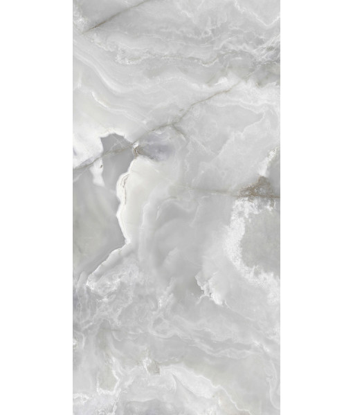 Керамогранит  ONYX&MORE SILVER ONYX GLO 6MM R  60x120
