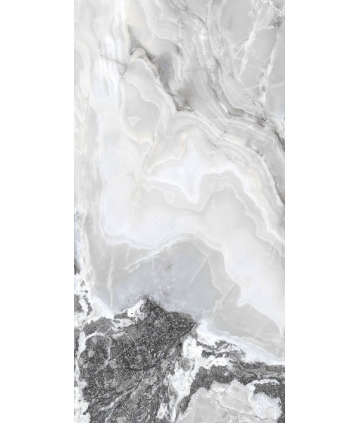 Керамогранит  ONYX&MORE SILVER BLEND SATIN 6MM R  60x120
