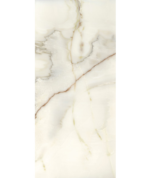 Керамогранит  BIJOUX ONYX BLANCHE GLO 6MM R 120X280
