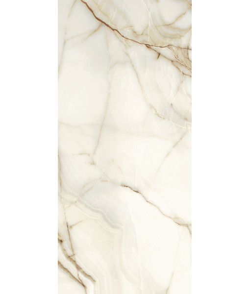 Керамогранит  BIJOUX ONYX BLANCHE GLO 6MM R 120X280