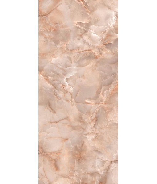 Керамогранит ONYX PEACH POLISHED CRYSTAL 120X278 6 mm
