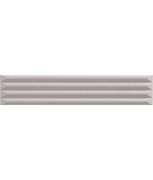 Керамическая плитка UP CANNETTATO GREY Matte 5x25 